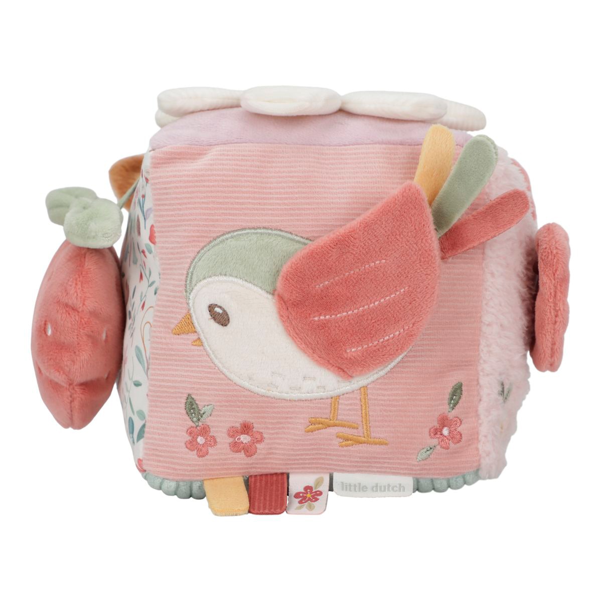 Cubo macio de atividades Little Dutch coleção Fairy Castanho-claro-8