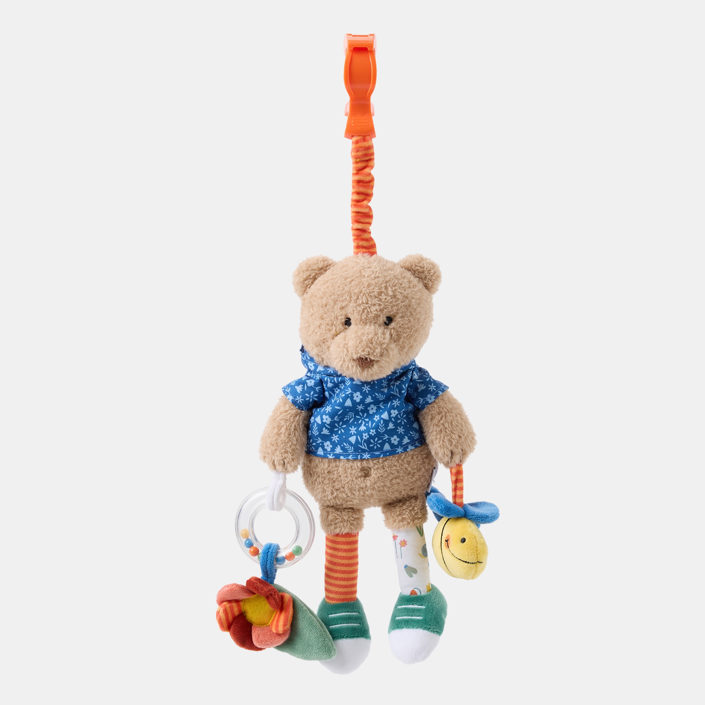 Imagem 0 de Roca de peluche com gancho Bbest - coleção Urso Joga