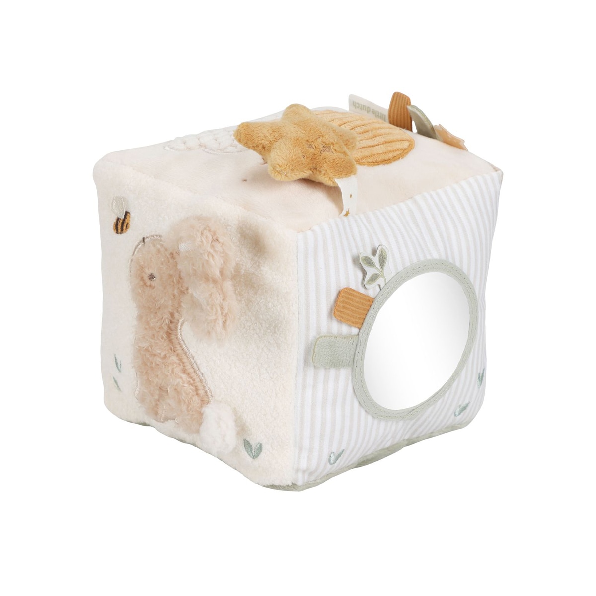 Imagem 0 de Cubo macio de atividades Little Dutch coleção Newborn Naturals