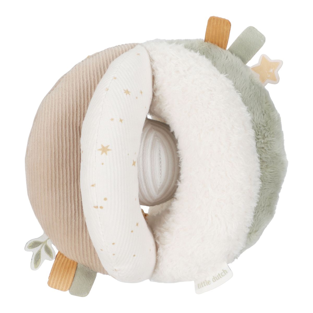 Roca Bola Little Dutch Montessori coleção Newborn Naturals Bege Serra-5