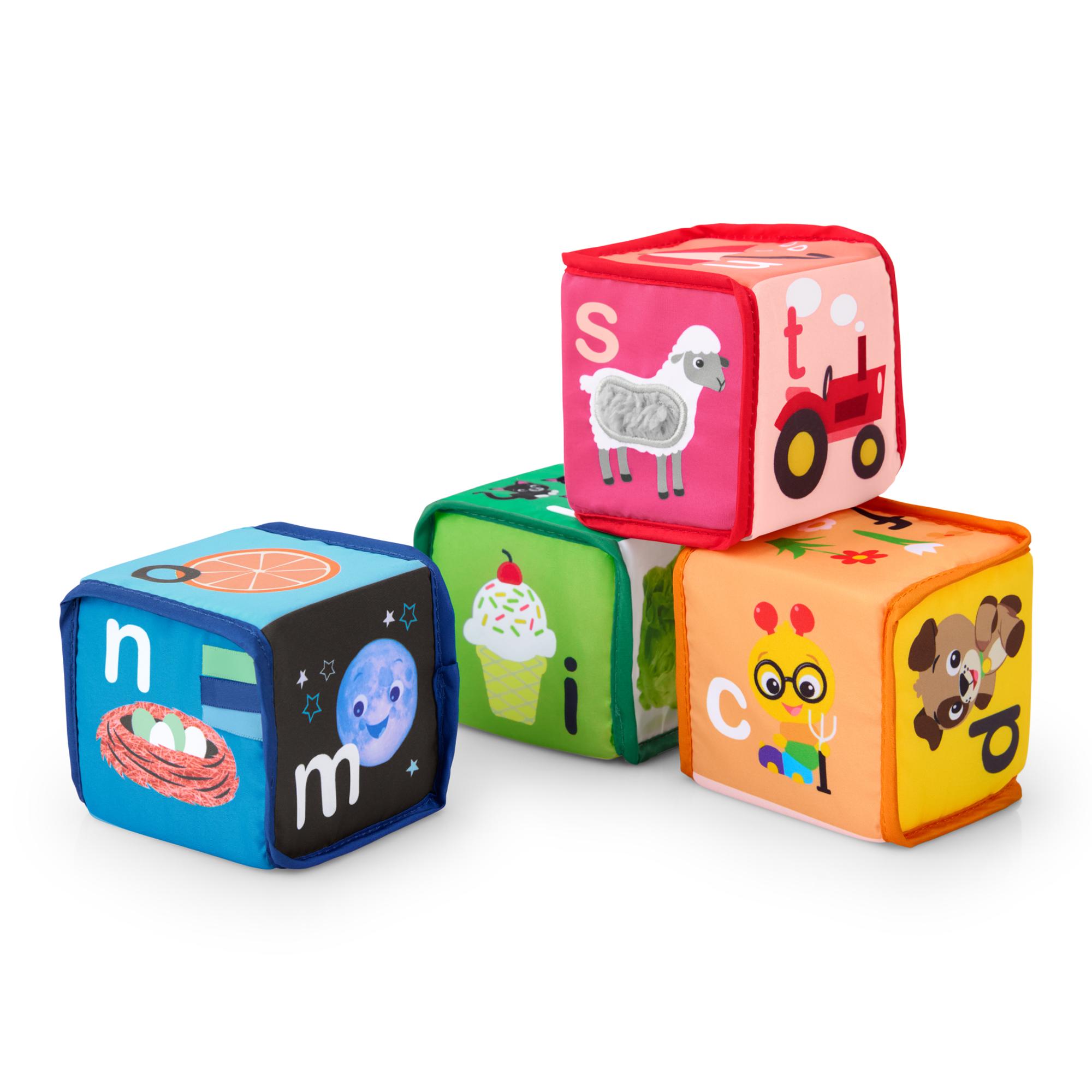 Imagem 0 de Cubos macios empilháveis Baby Einstein Alpha Stacks™