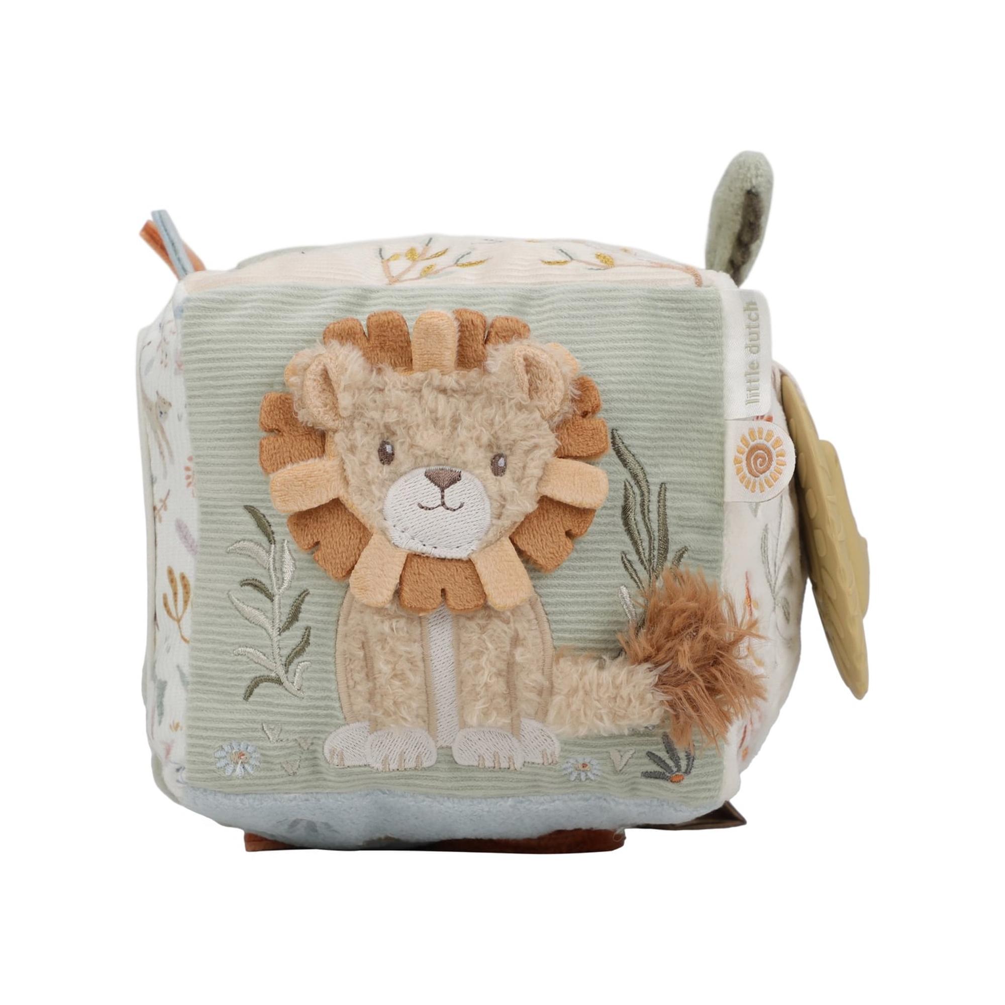 Imagen 6 de Cubo blandito actividades Little Dutch colecc. Safari Friends Multicolor