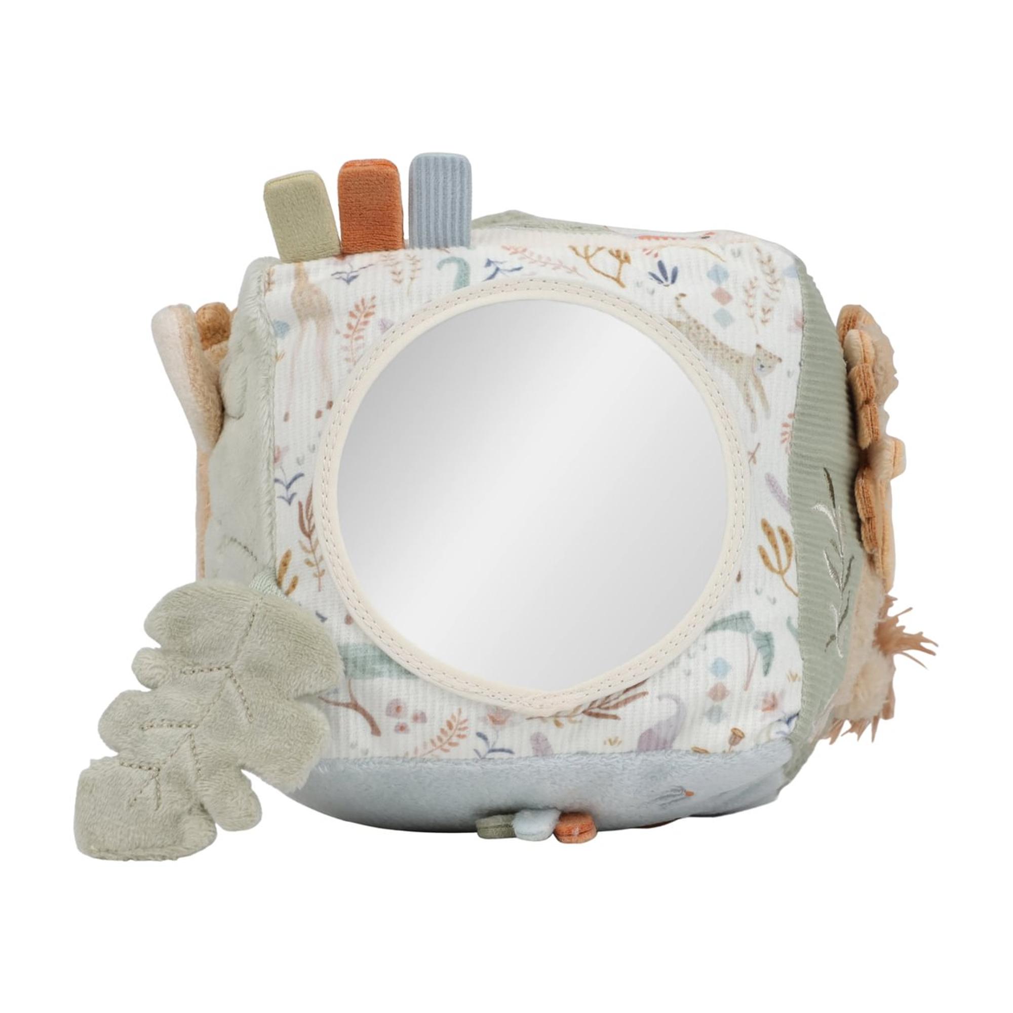 Imagen 7 de Cubo blandito actividades Little Dutch colecc. Safari Friends Multicolor
