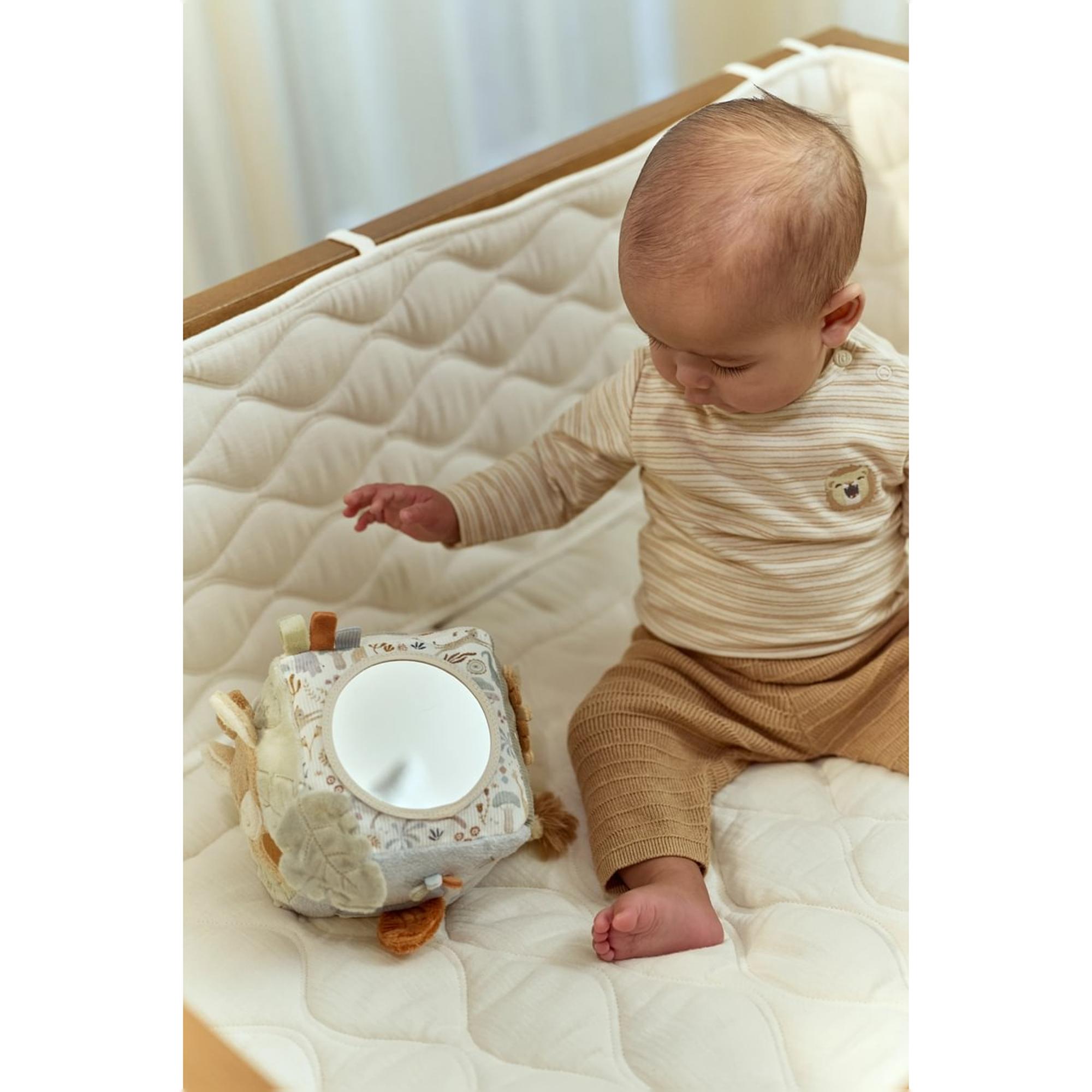 Imagen 8 de Cubo blandito actividades Little Dutch colecc. Safari Friends Multicolor
