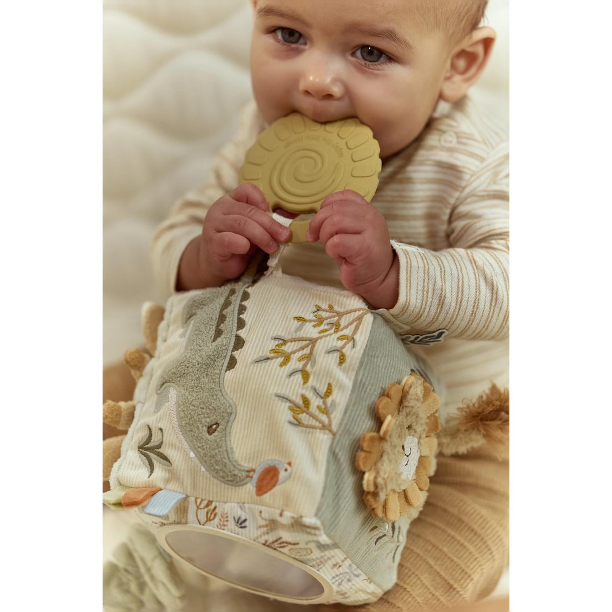 Imagen 10 de Cubo blandito actividades Little Dutch colecc. Safari Friends Multicolor