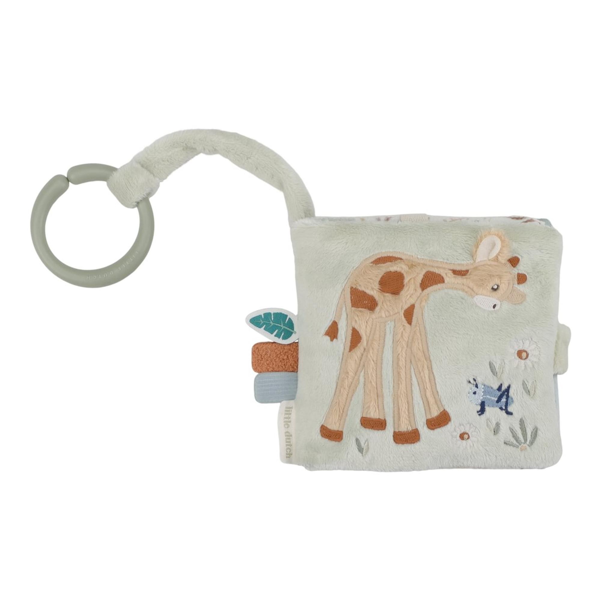 Libro blando Little Dutch actividades con anilla Safari Friends Multicolor-1