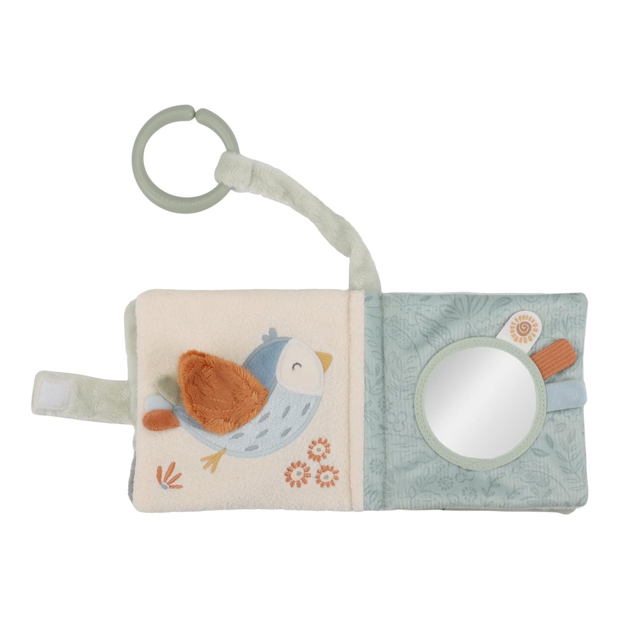 Libro blando Little Dutch actividades con anilla Safari Friends Multicolor-4