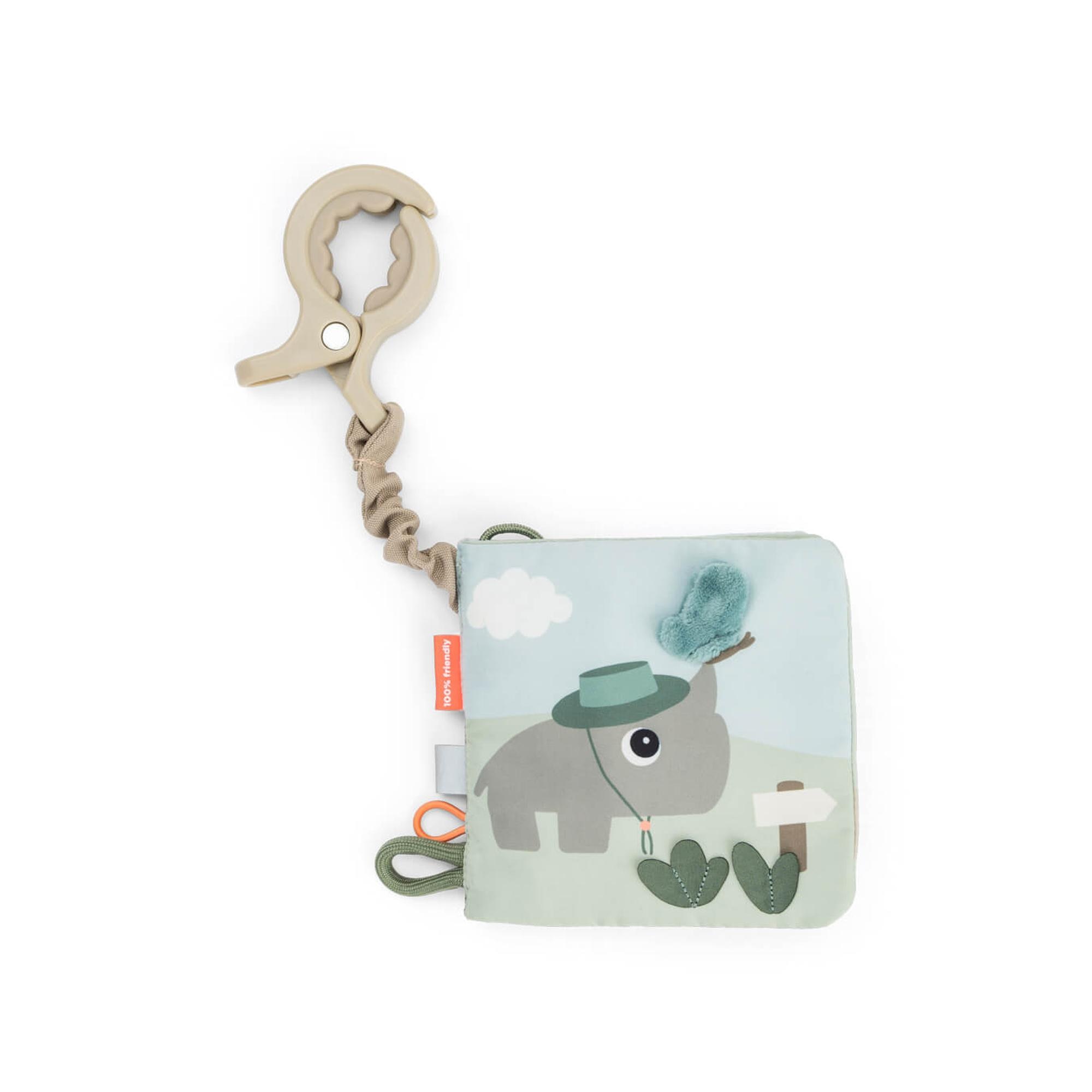 Imagen 2 de Libro actividad Done by Deer colección Tiny Trails Verde militar
