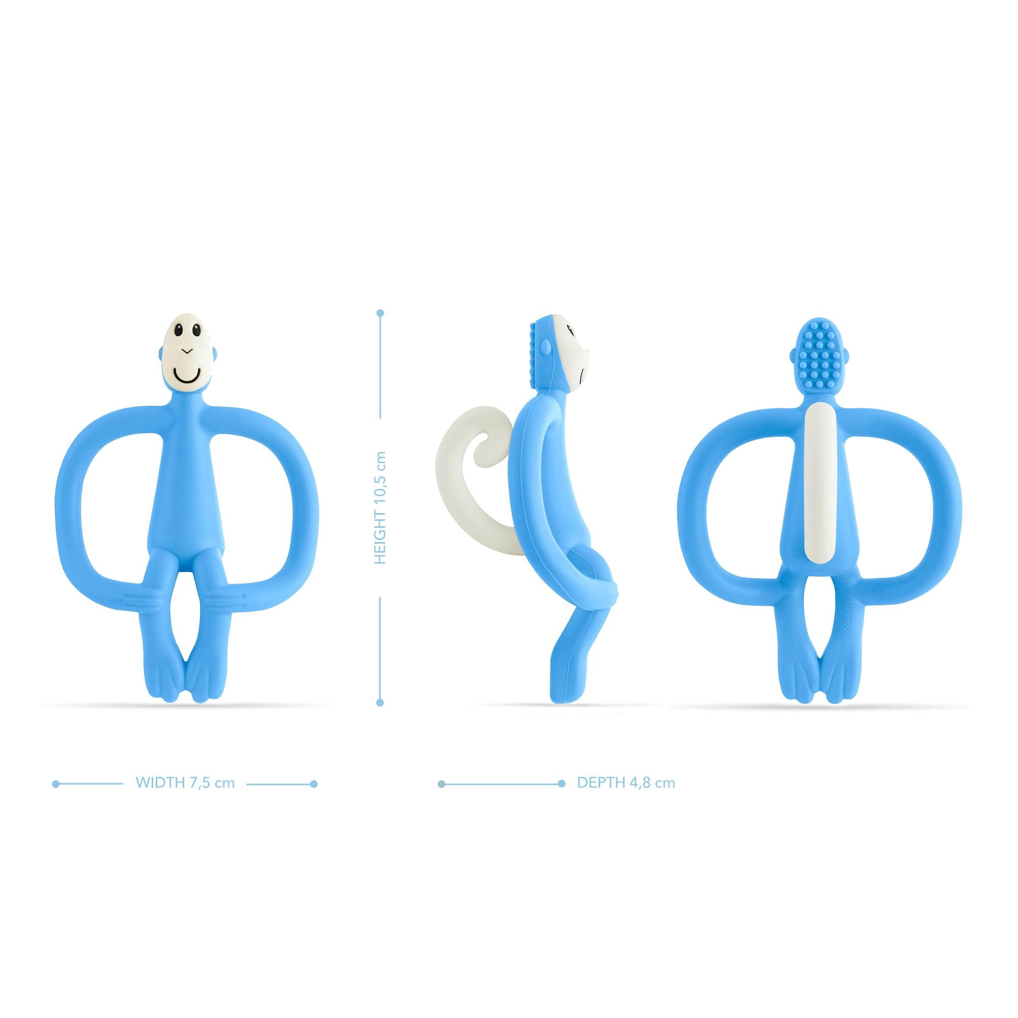 Mordedor silicona Matchstick Monkey ideal para dentición - Azul Cielo Azul Cielo-4