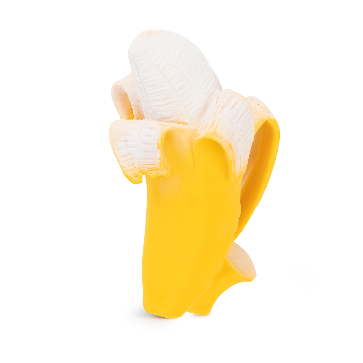 Mordedor Oli&Carol de Borracha Natural Banana Amarelo-2