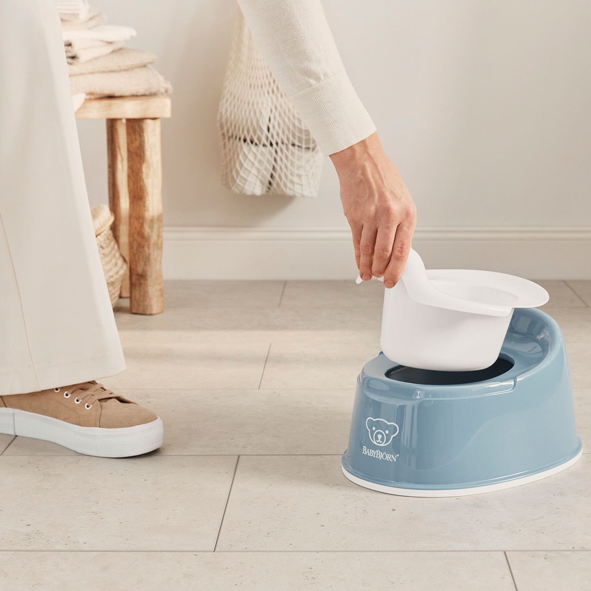 Orinal BabyBjörn Smart - Azul índigo Azul índigo-7