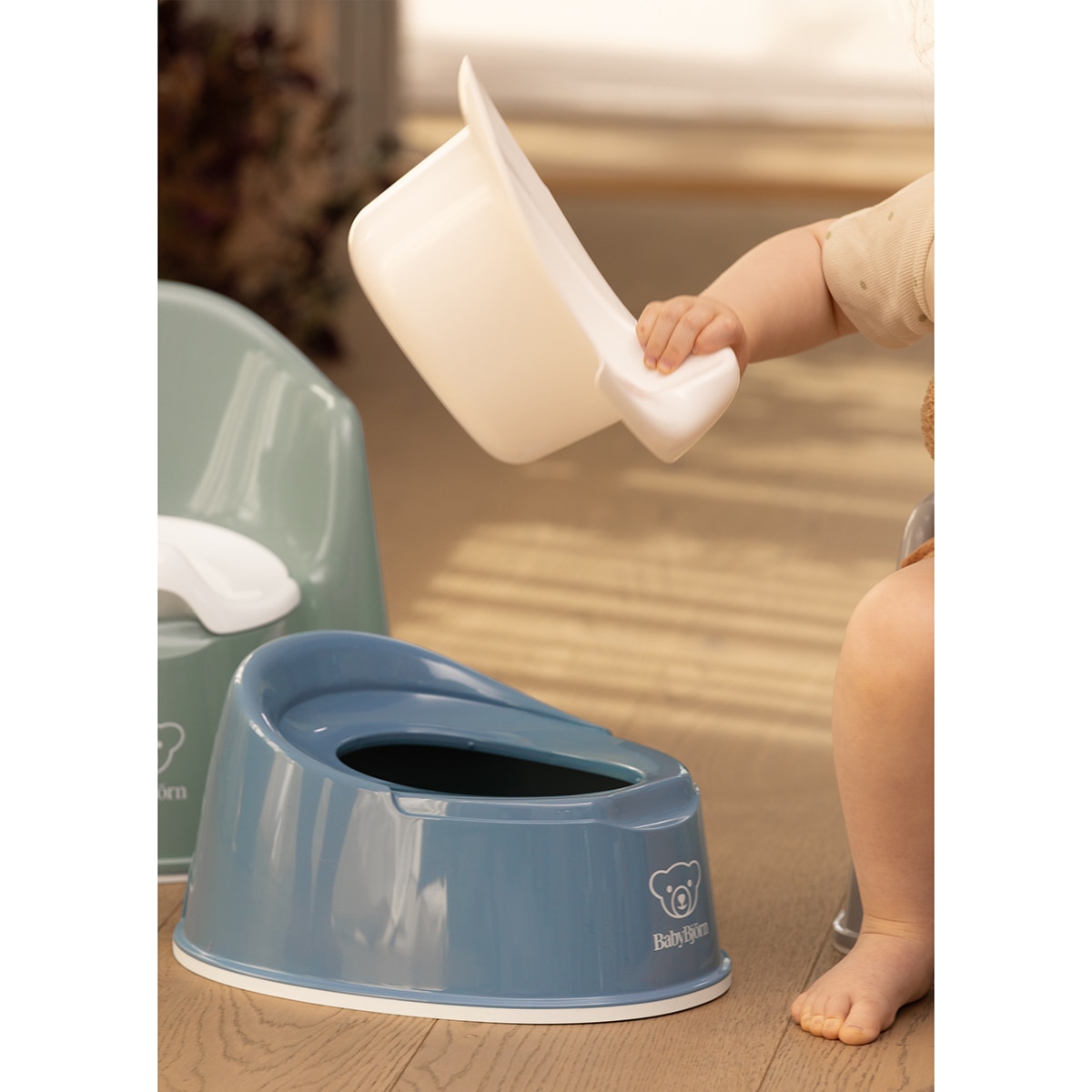 Orinal BabyBjörn Smart - Azul índigo Azul índigo-9