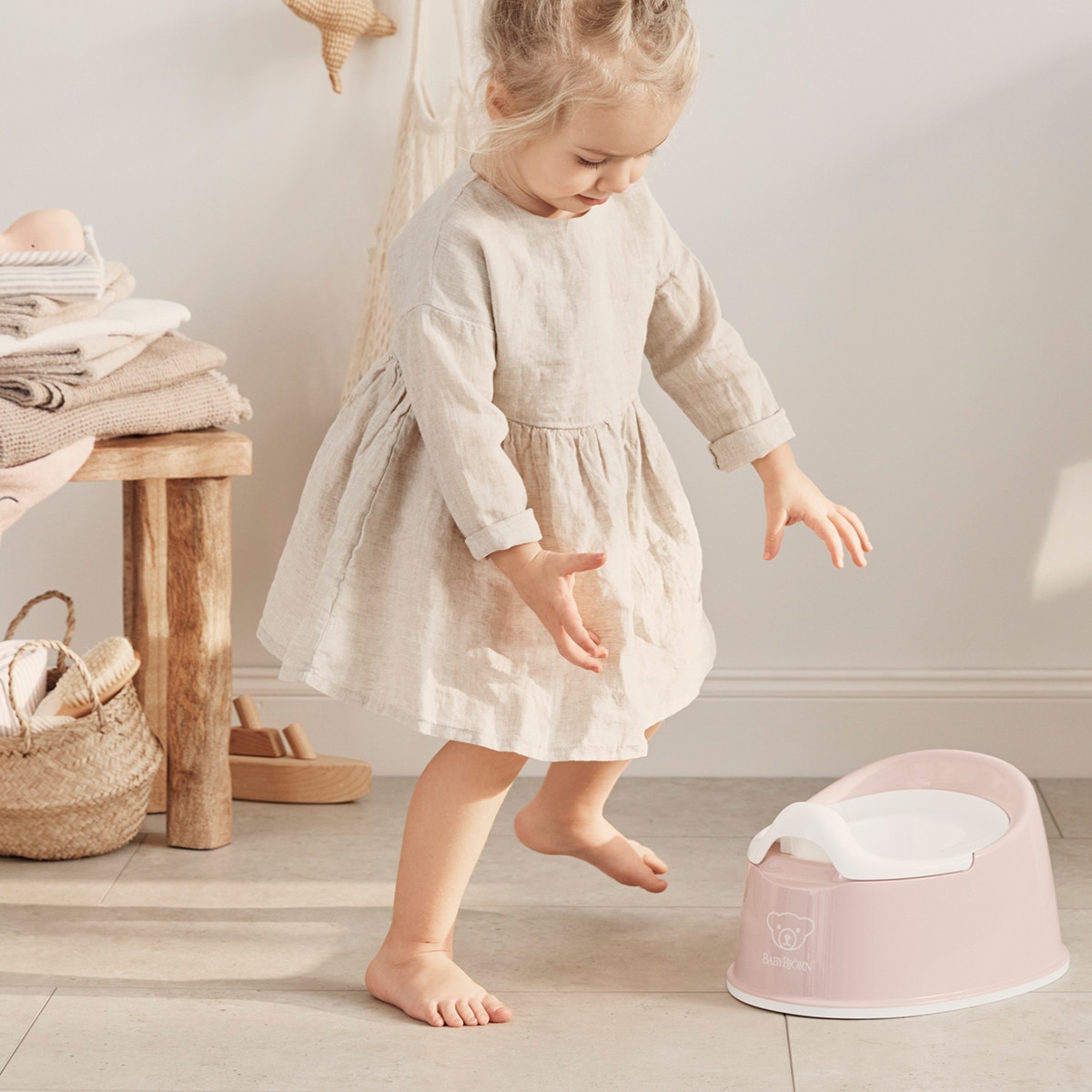 Orinal BabyBjörn Smart - Rosa pastel Rosa pastel-3