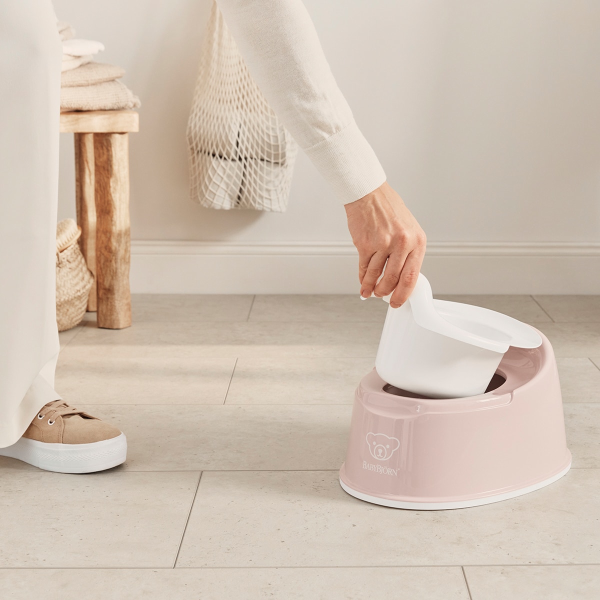 Orinal BabyBjörn Smart - Rosa pastel Rosa pastel-7