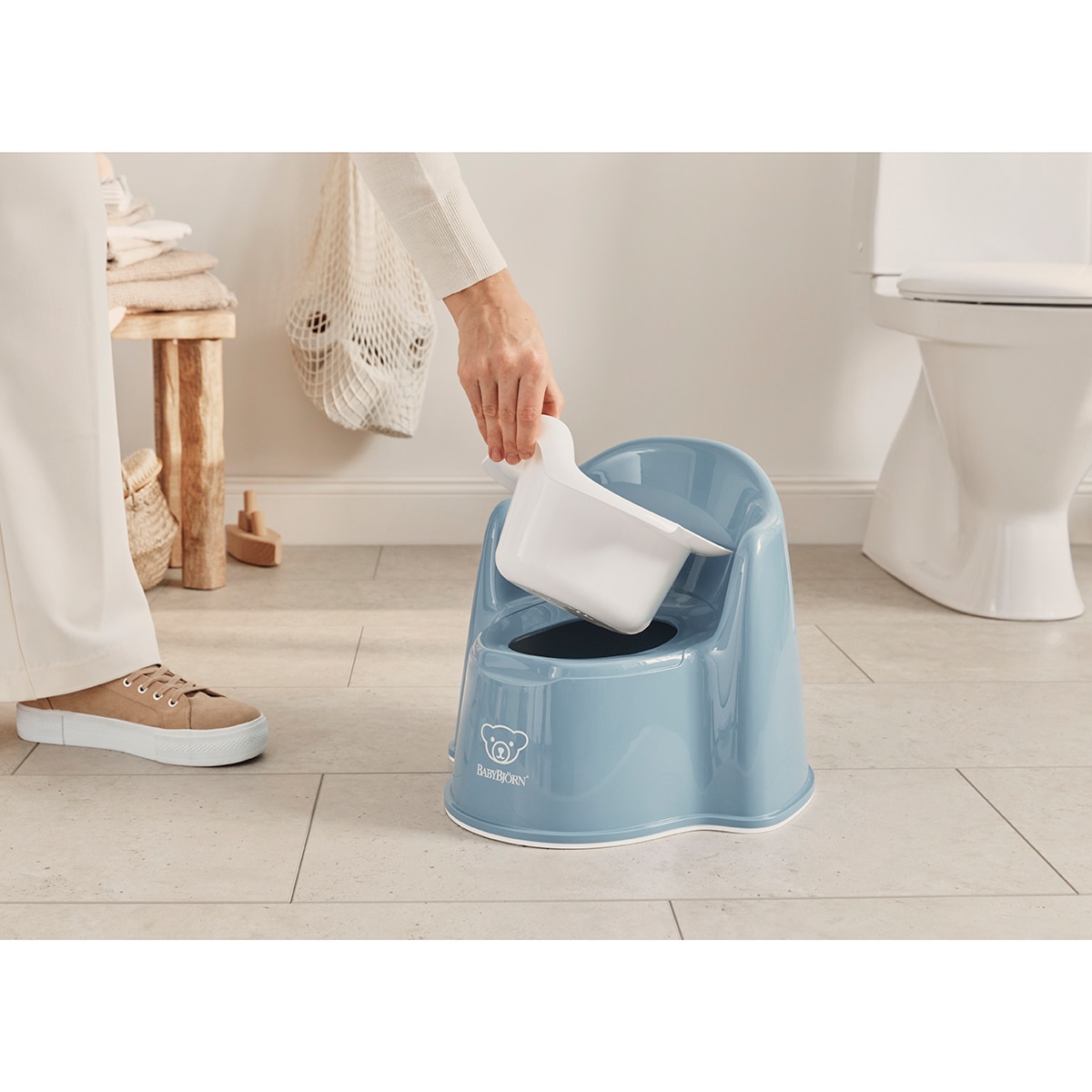 Orinal BabyBjörn Sillón - Azul índigo Azul índigo-8