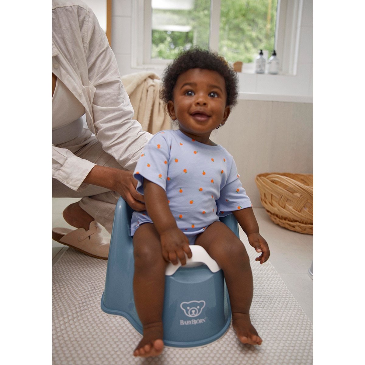 Orinal BabyBjörn Sillón - Azul índigo Azul índigo-10