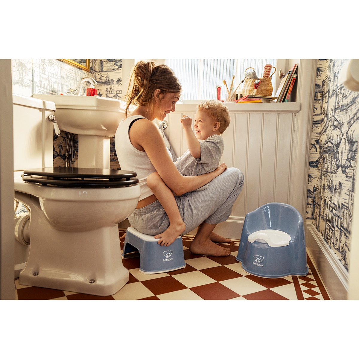 Orinal BabyBjörn Sillón - Azul índigo Azul índigo-13