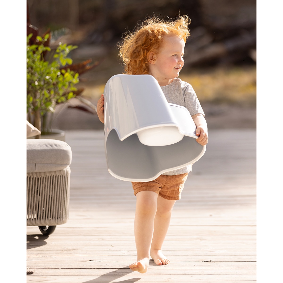 Orinal BabyBjörn Sillón - Gris Suave Gris Suave-4