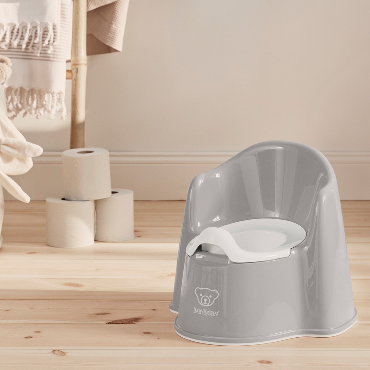 Orinal BabyBjörn Sillón - Gris Suave Gris Suave-9