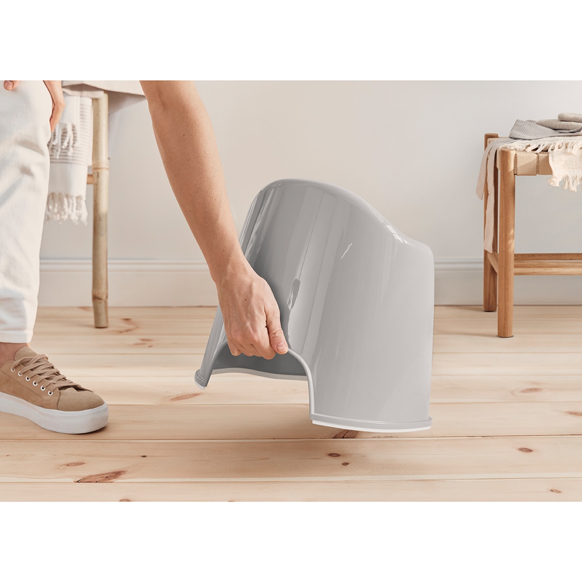 Orinal BabyBjörn Sillón - Gris Suave Gris Suave-12