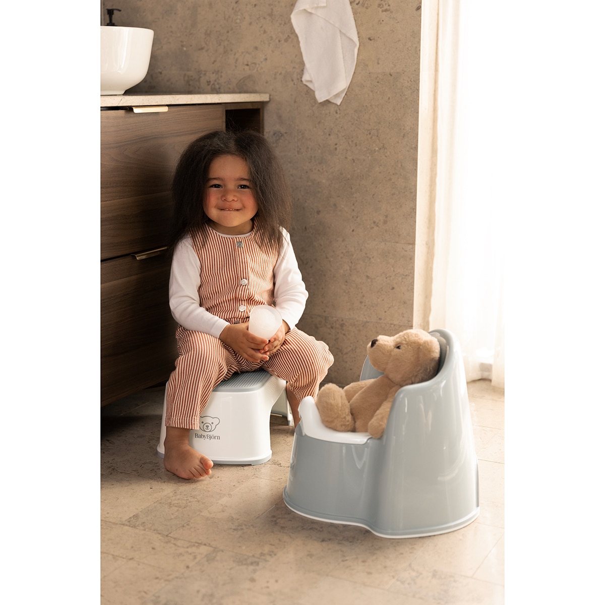 Orinal BabyBjörn Sillón - Gris Suave Gris Suave-13