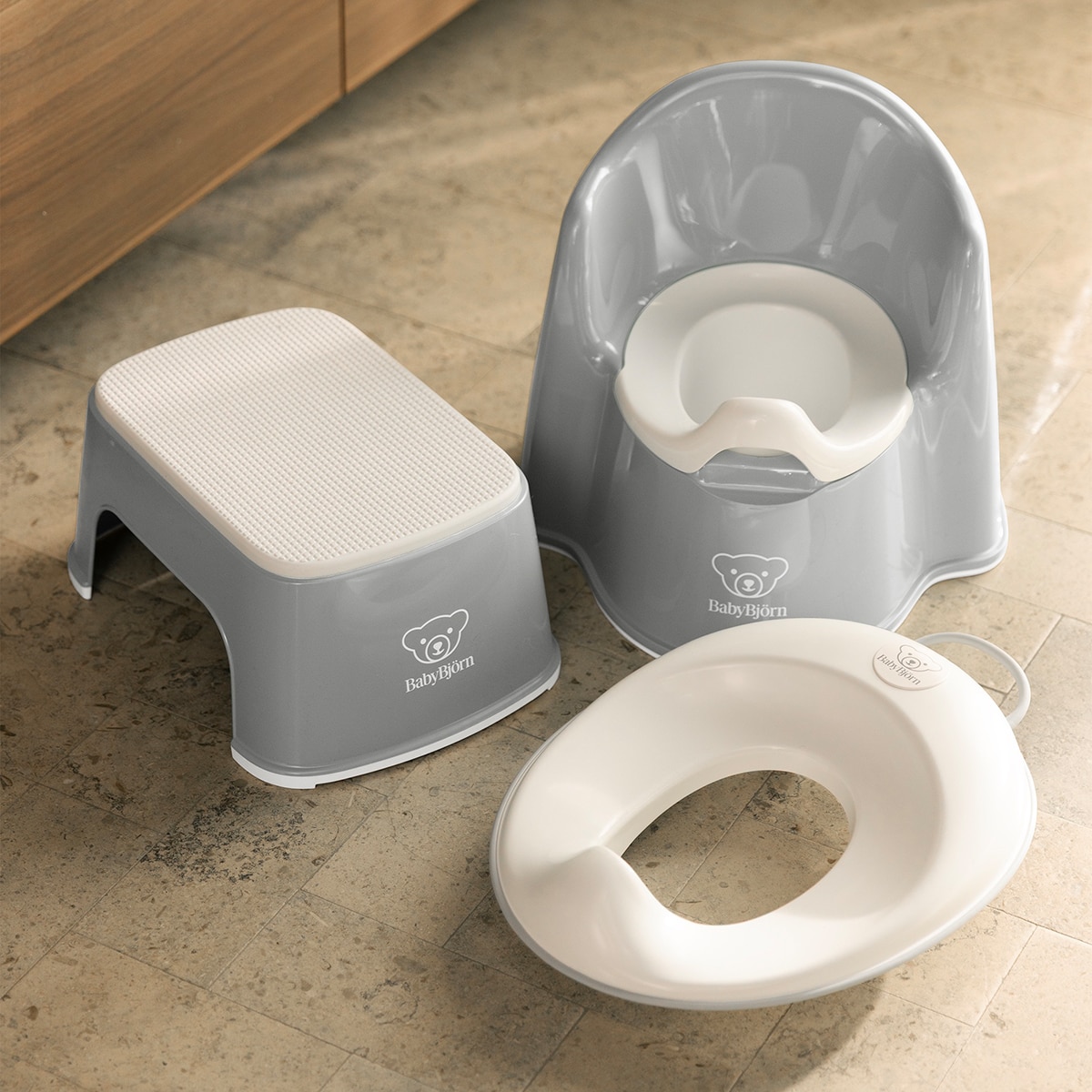 Orinal BabyBjörn Sillón - Gris Suave Gris Suave-15