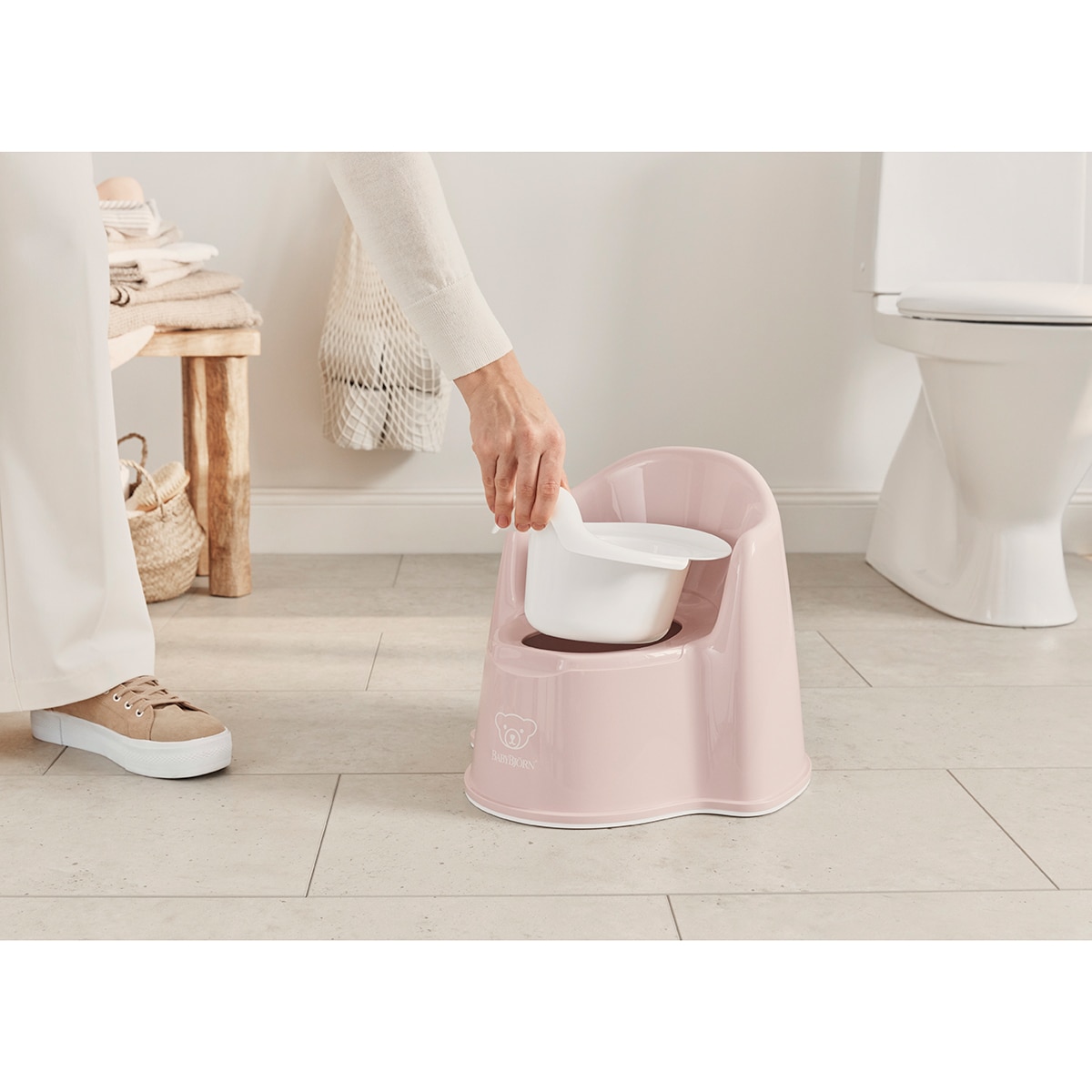 Orinal BabyBjörn Sillón - Rosa pastel Rosa pastel-8