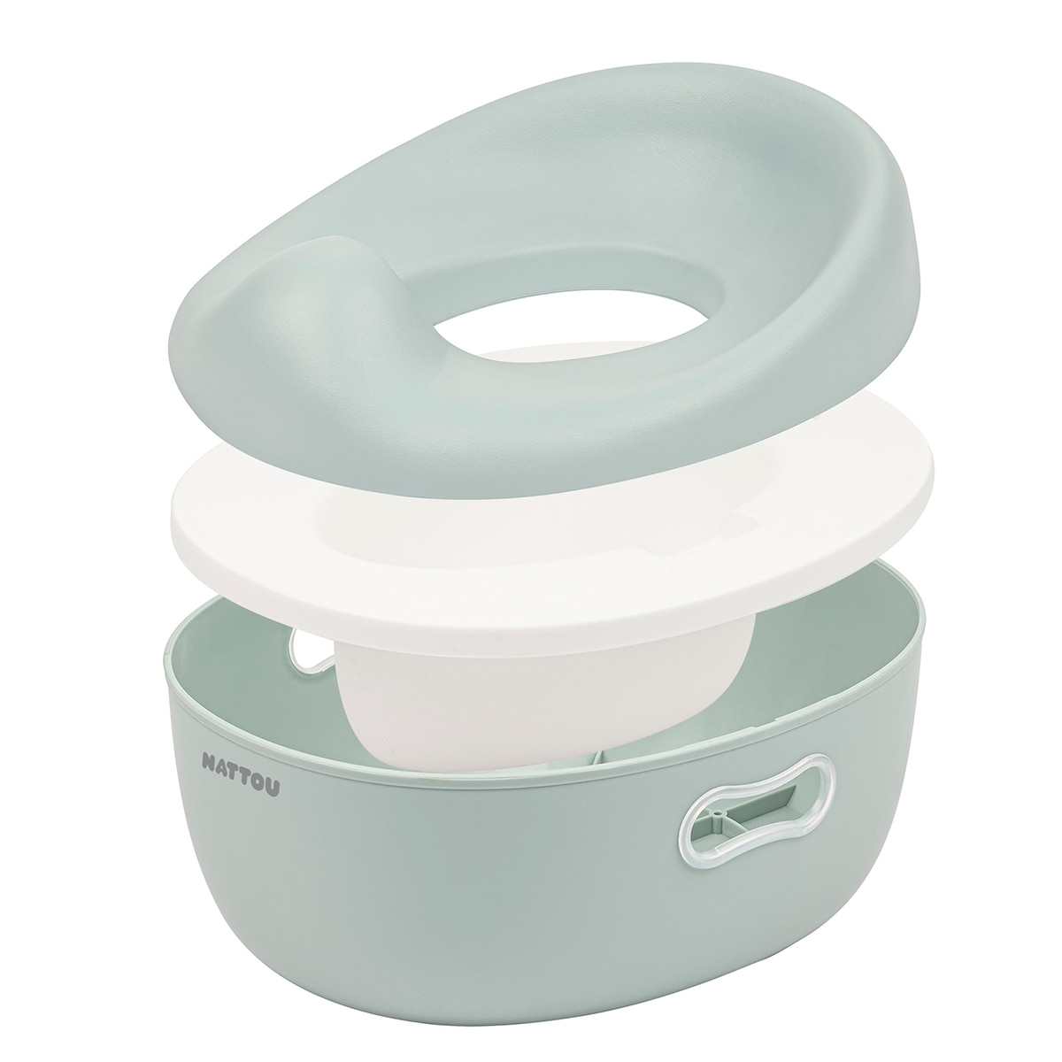 Orinal Nattou Potty evolutivo 3 en 1 - Verde anticuario Verde anticuario-4