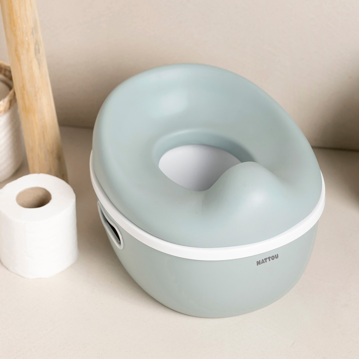 Orinal Nattou Potty evolutivo 3 en 1 - Verde anticuario Verde anticuario-12