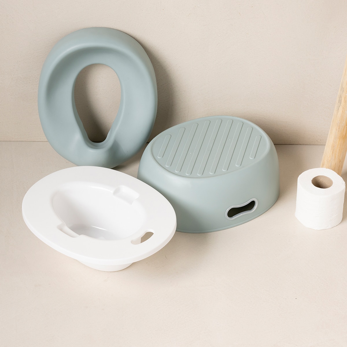 Orinal Nattou Potty evolutivo 3 en 1 - Verde anticuario Verde anticuario-13