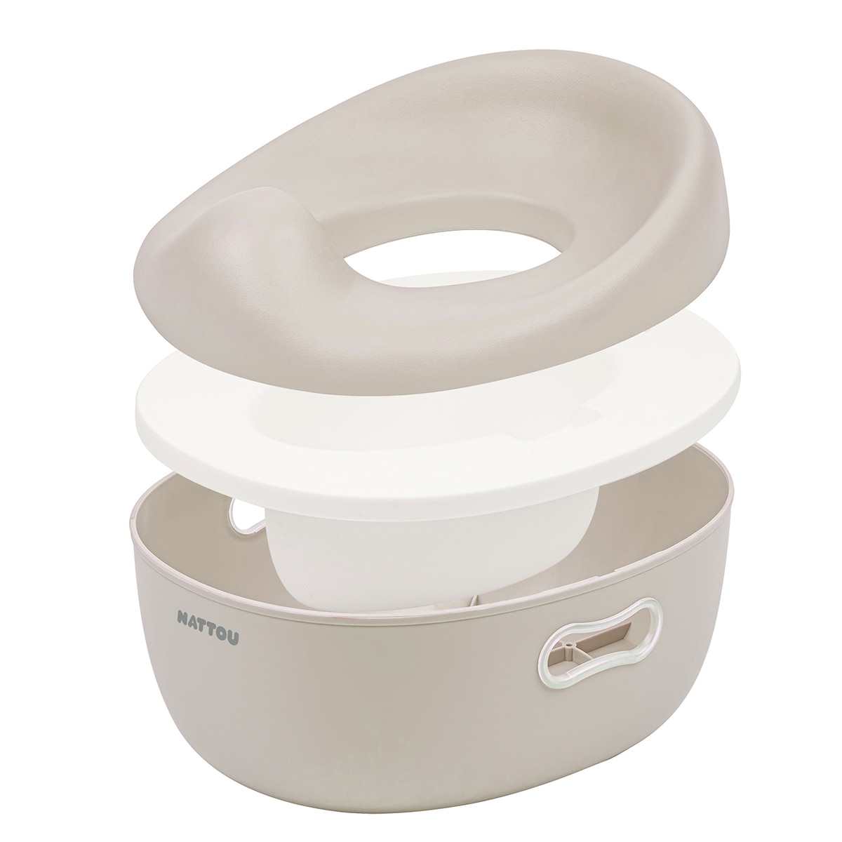 Orinal Nattou Potty evolutivo 3 en 1 - Natural Natural-4