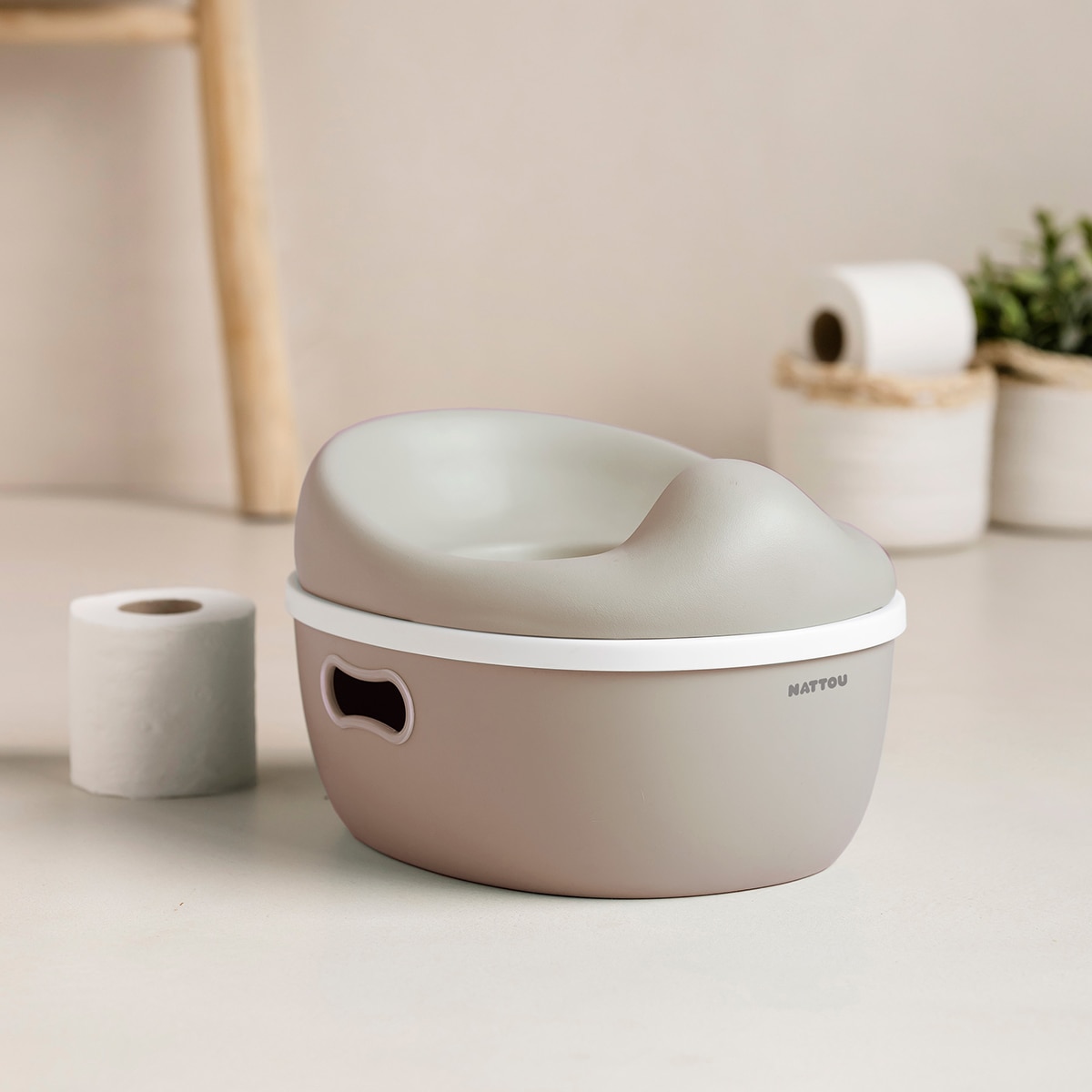 Orinal Nattou Potty evolutivo 3 en 1 - Natural Natural-10