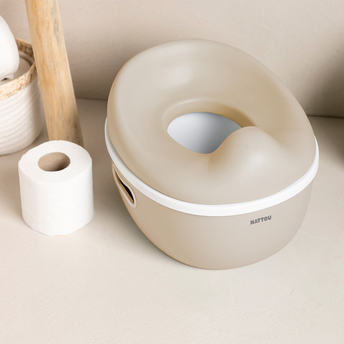 Orinal Nattou Potty evolutivo 3 en 1 - Natural Natural-14