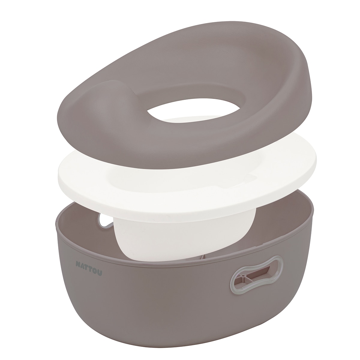 Bacio Potty Evolutivo 3 em 1 Cinzento-4