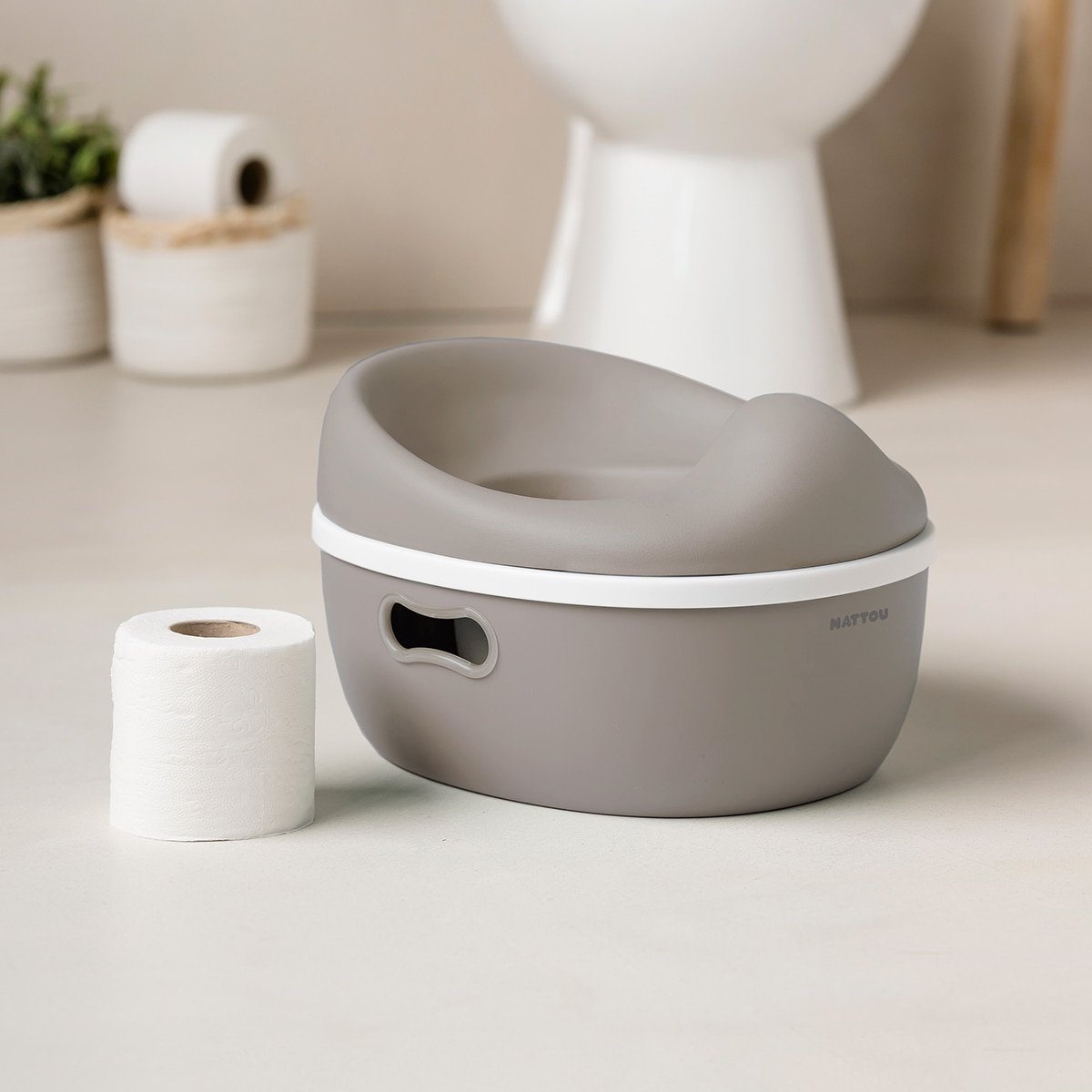 Bacio Potty Evolutivo 3 em 1 Cinzento-6