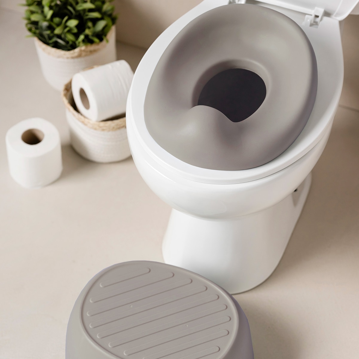 Bacio Potty Evolutivo 3 em 1 Cinzento-7