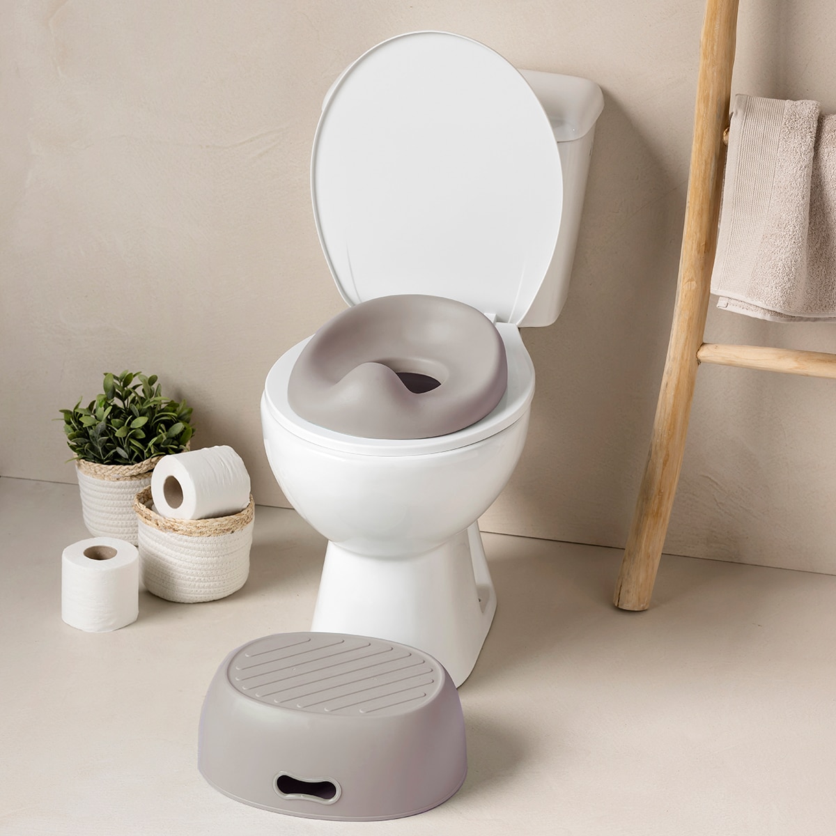 Bacio Potty Evolutivo 3 em 1 Cinzento-16