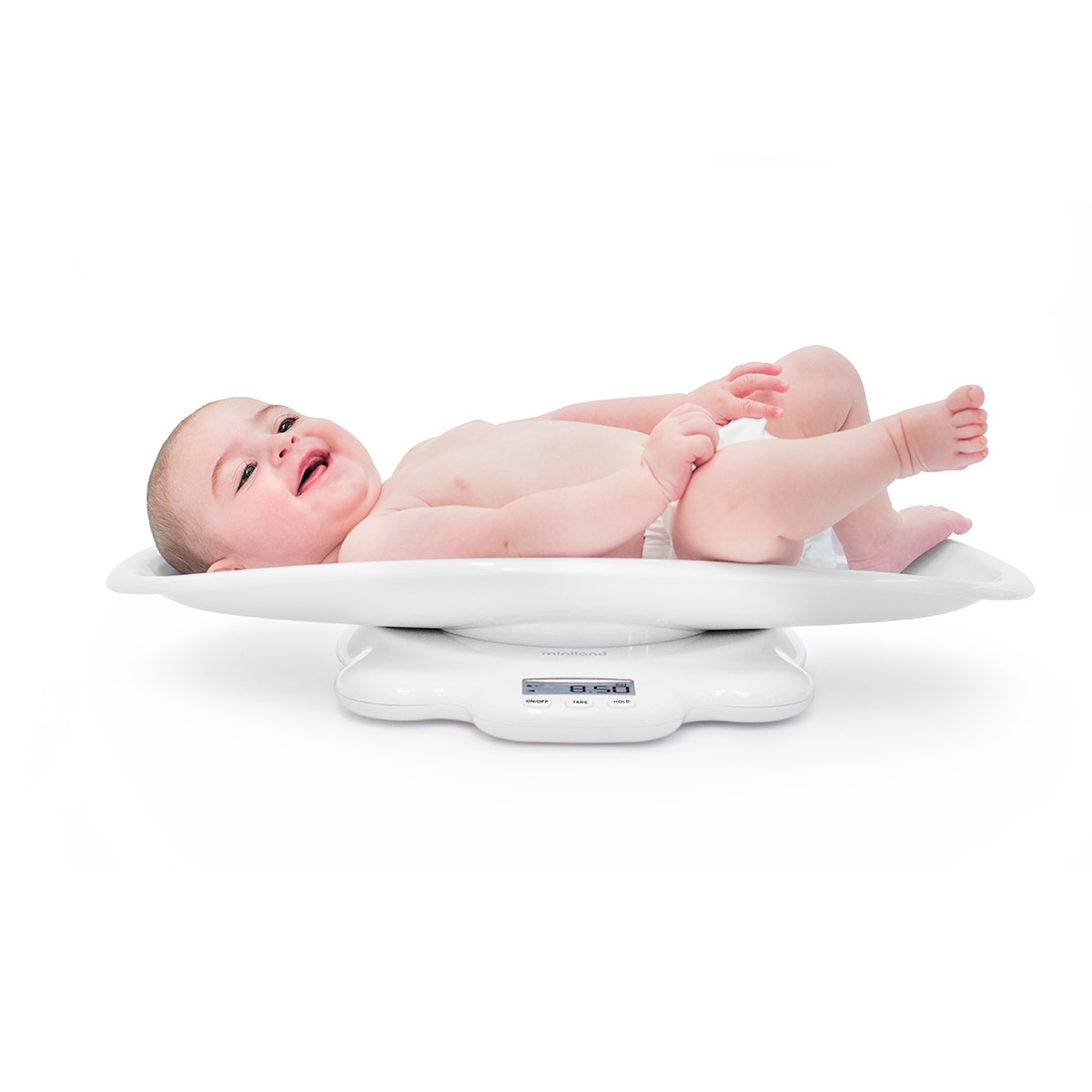 Balança Evolutiva para bebés Baby Scaly Up branca Branco-3