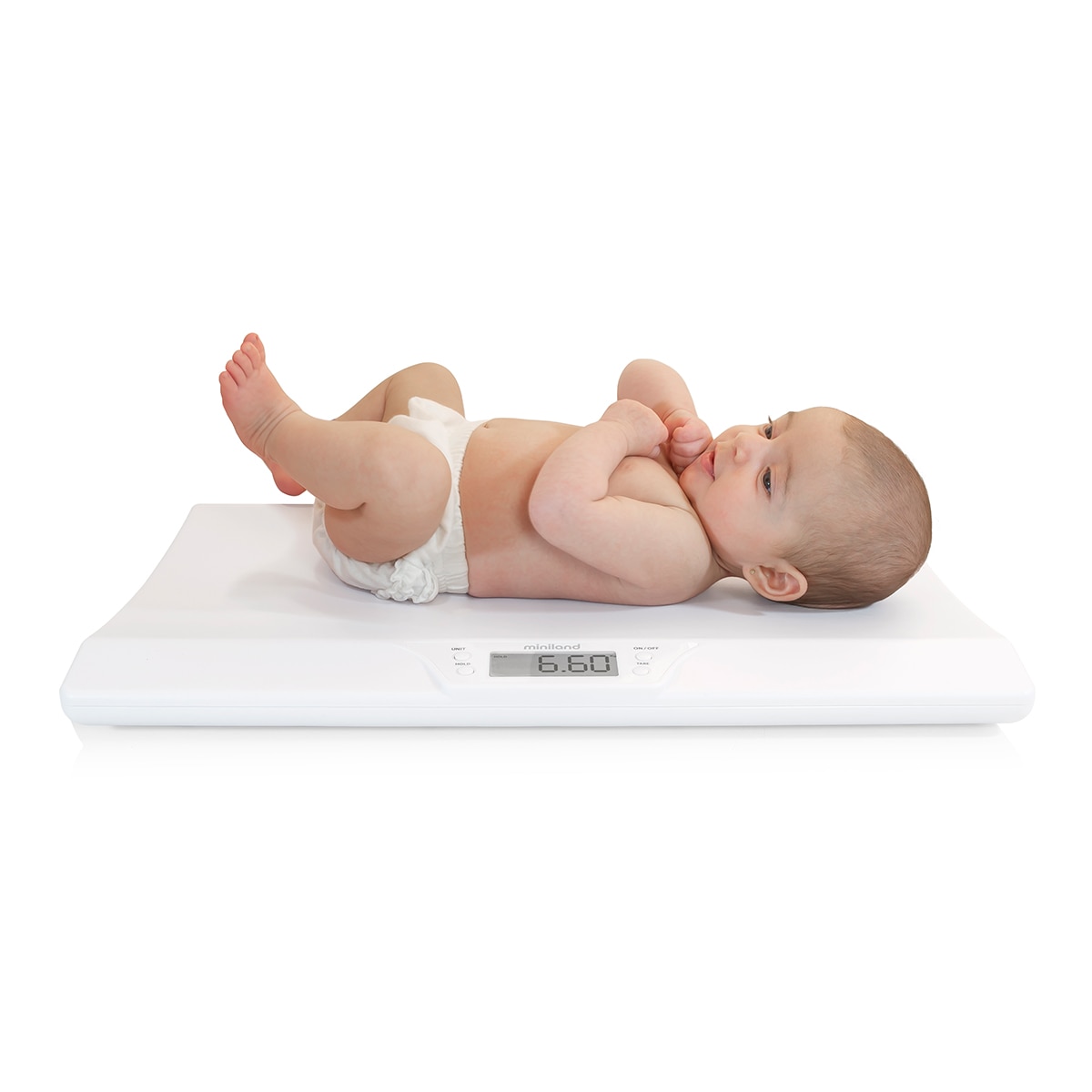 Báscula para bebés Miniland Babyscale blanco Blanco Blanco-2