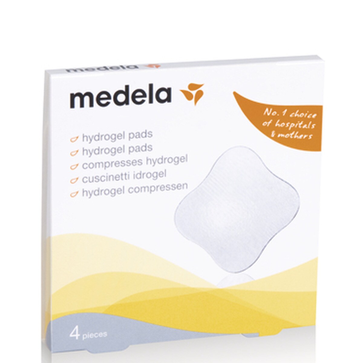 Parches Medela de Hidrogel (4 unids.) transparente Cristal Cristal-3