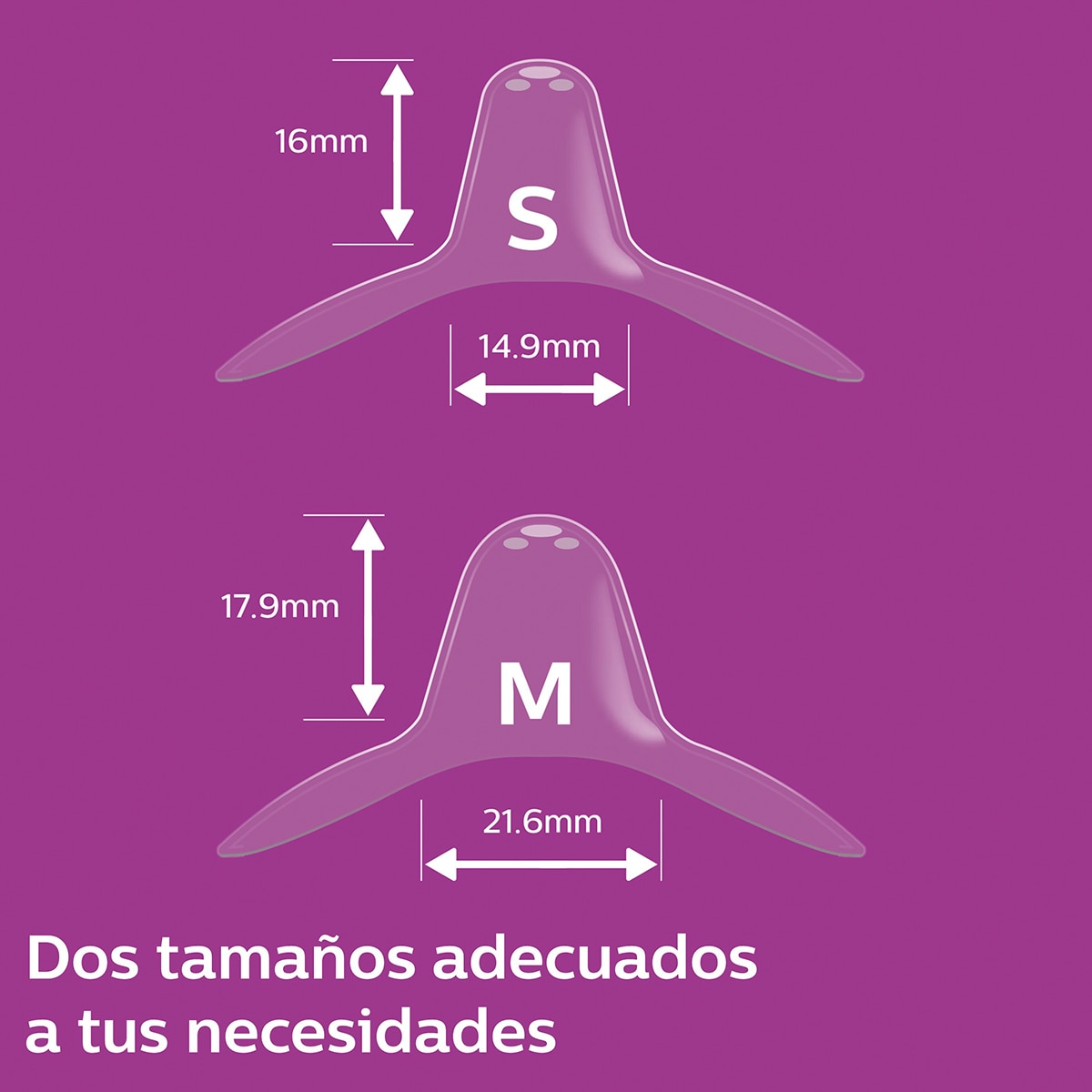 Pezoneras Philips Avent Talla M Silicona 2 unidades Natural Natural-4