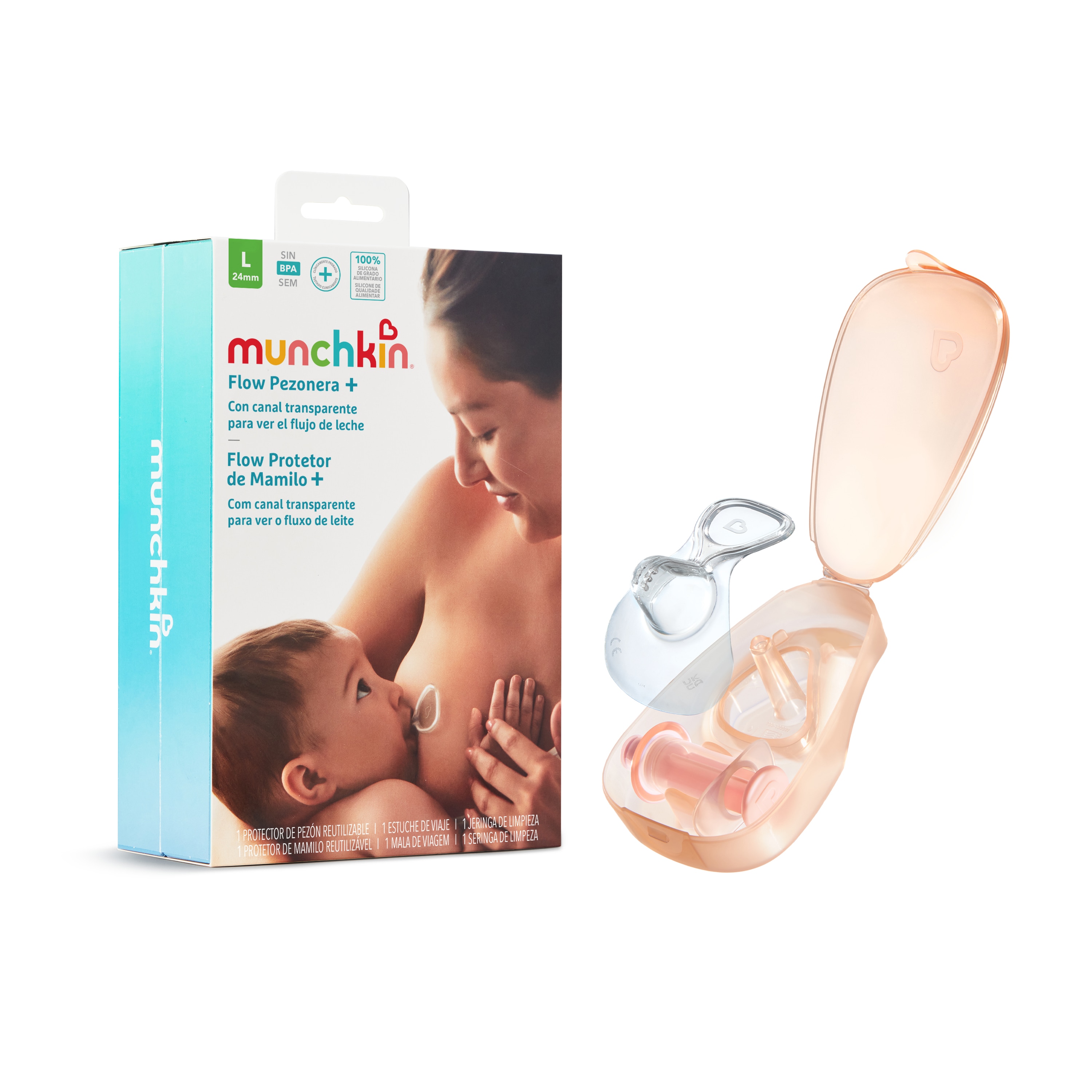 Munchkin - Pezonera 24mm Munchkin Flow talla L.