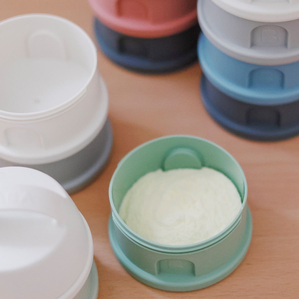 Dosificador de leche en polvo Béaba - Rosa claro Rosa claro-5