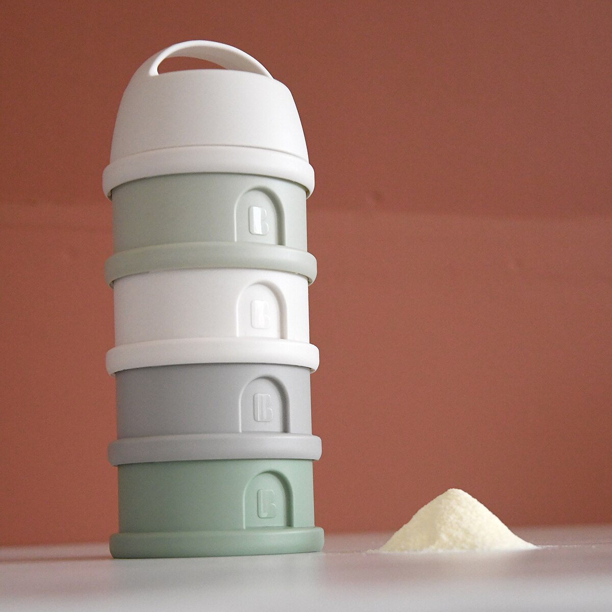 Dosificador de leche en polvo Béaba - Verde Verde-7