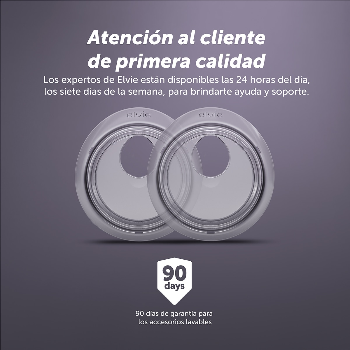 Copas de recogida de leche seguras Elvie Catch blanco Blanco Blanco-8