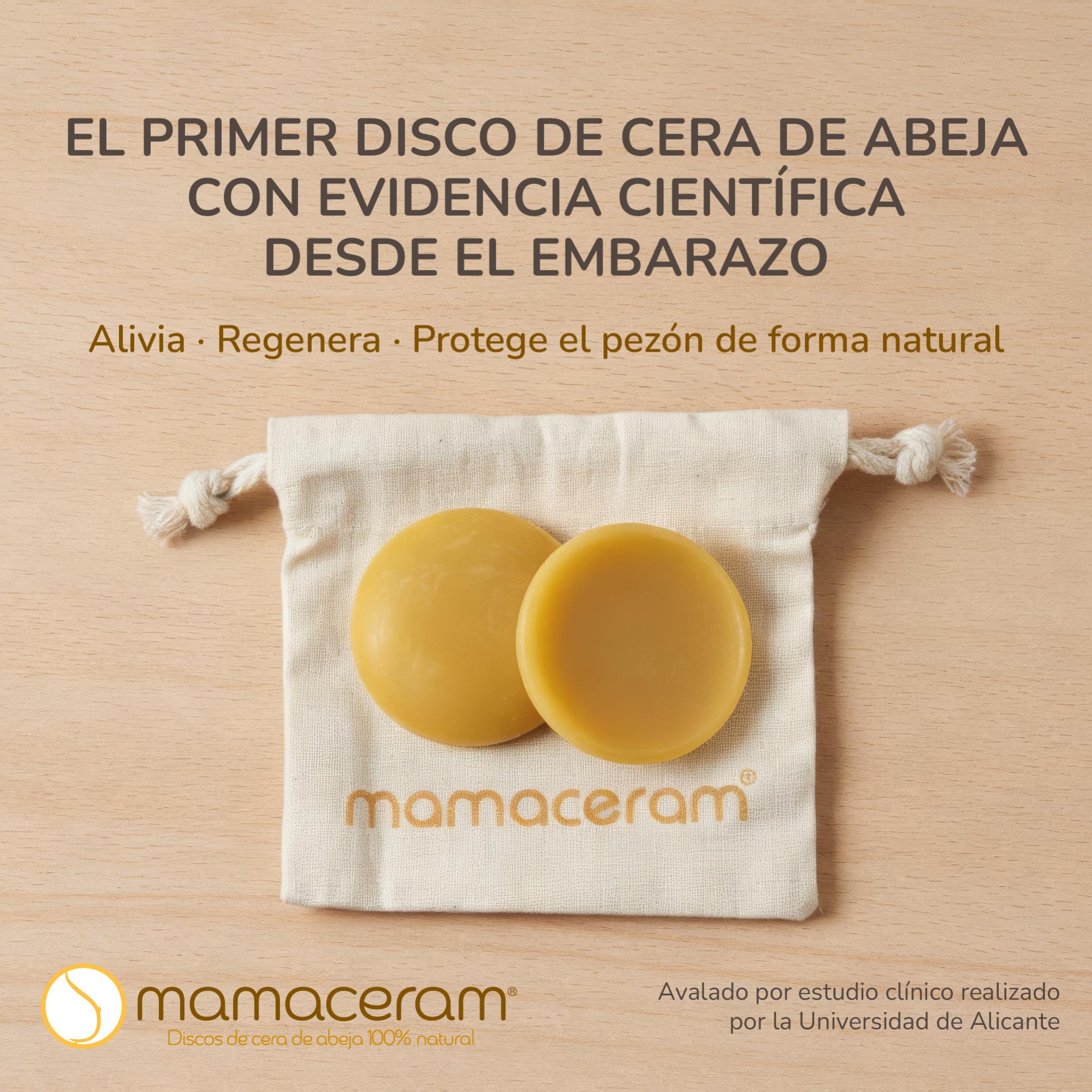 Discos de Cera de Abeja Mamaceram 100% Natural - Amarillo Amarillo-3