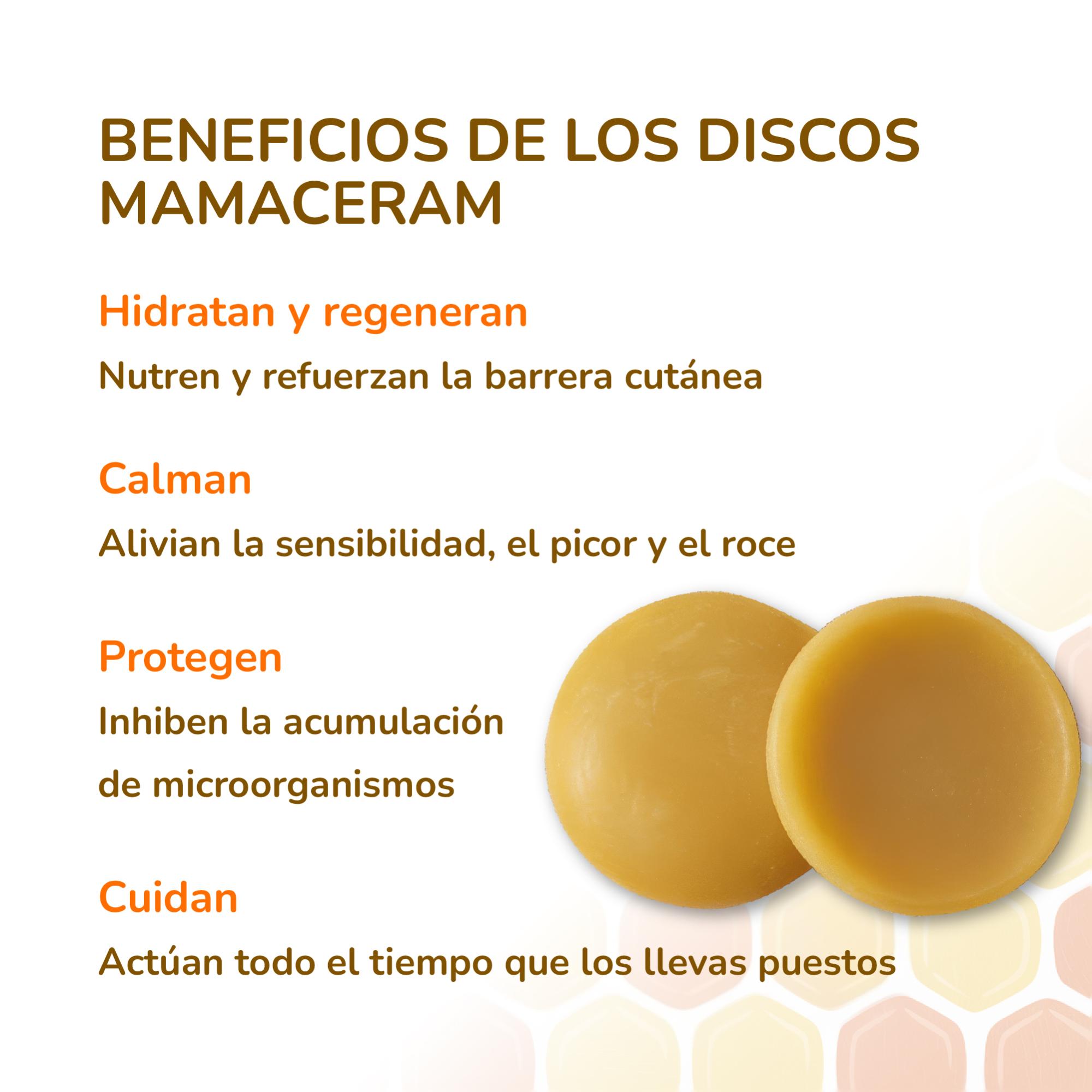 Discos de Cera de Abeja Mamaceram 100% Natural - Amarillo Amarillo-4