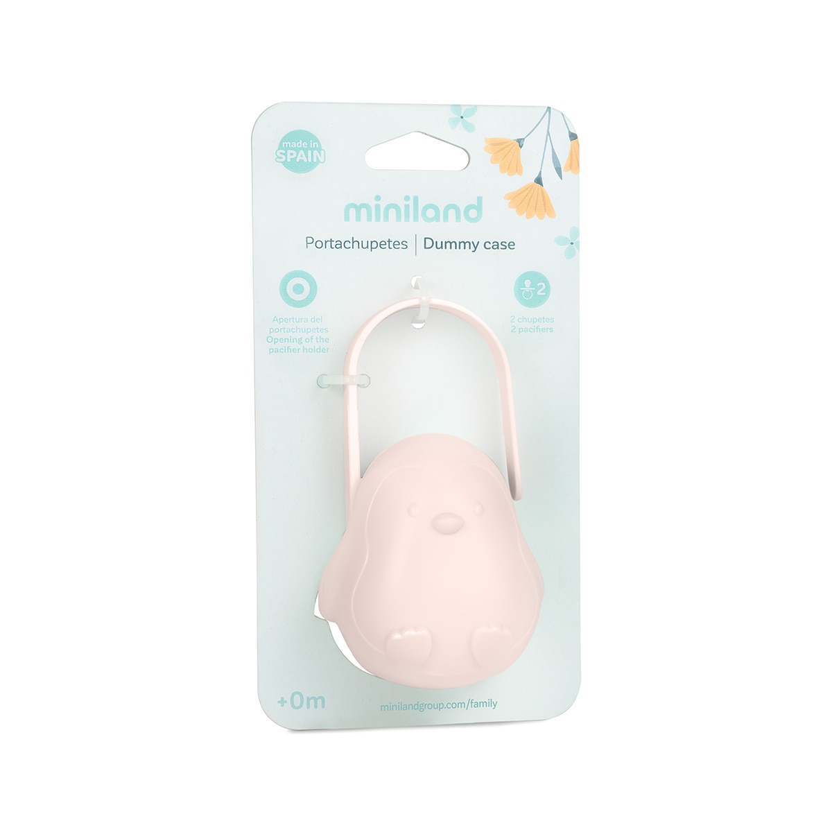 Portachupetes Miniland Dolce pacikeeper candy - Rosa Rosa-5