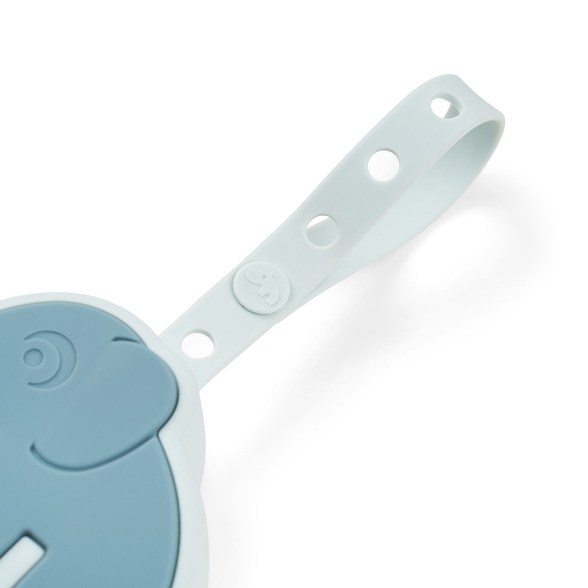 Porta-Chupeta de Silicone Azul-claro-3
