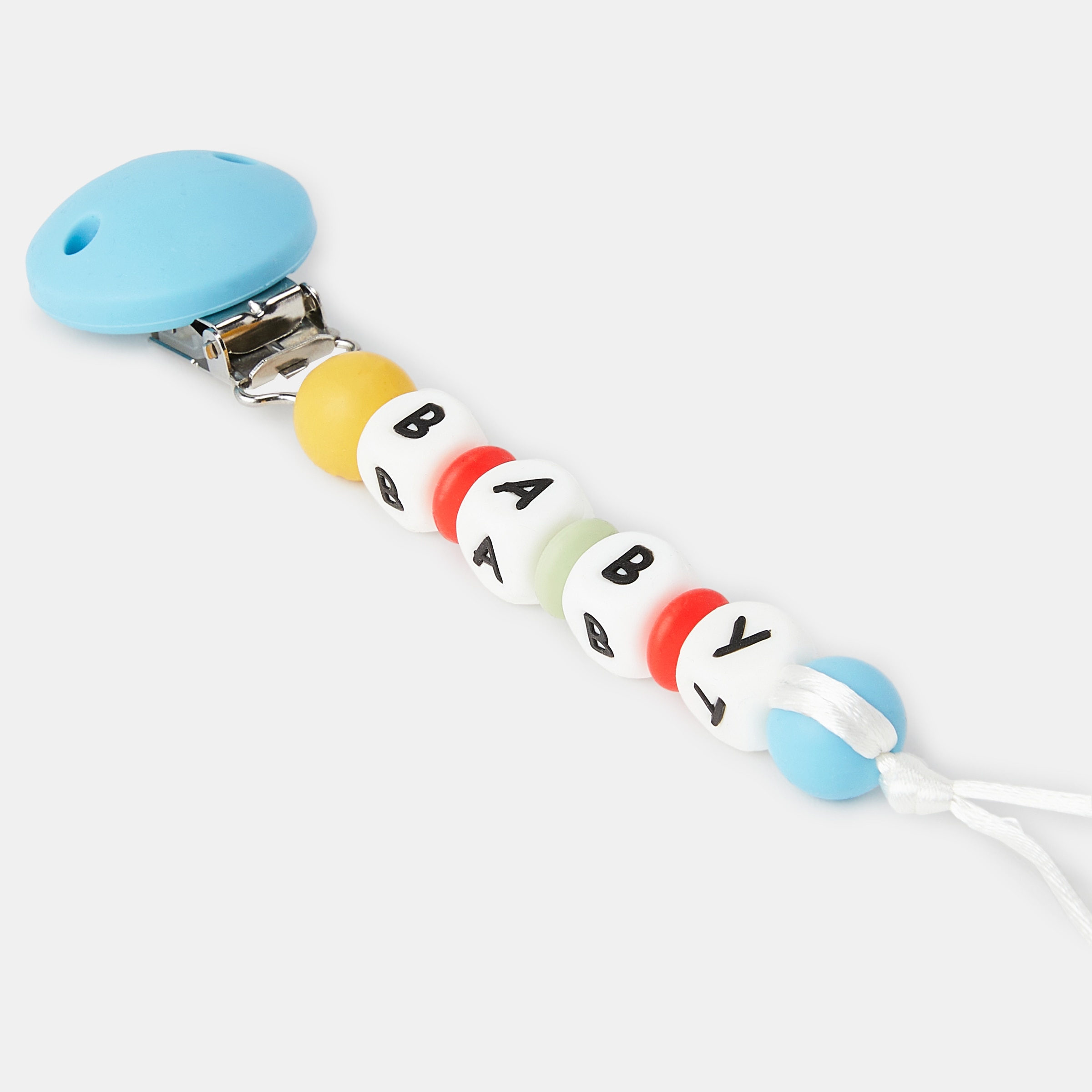 Pinça para Chupeta em Silicone Baby Multicolor-2